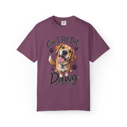 Funny Dog Shirt – Vintage Garmentdyed Cotton Tee for Pet Lovers