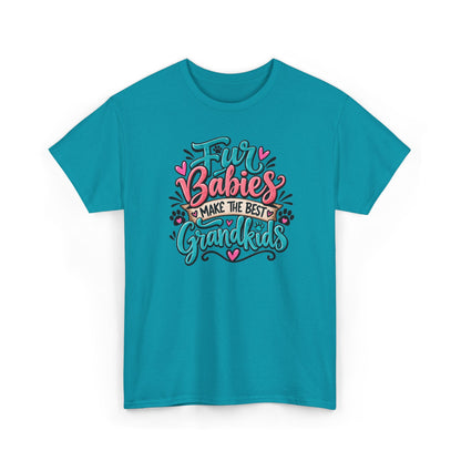 T-Shirt — "Fur Babies Make the Best Grandkids" Pet Lover Graphic Tee