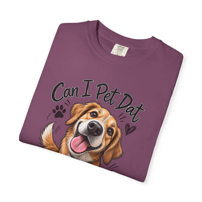 Funny Dog Shirt – Vintage Garmentdyed Cotton Tee for Pet Lovers