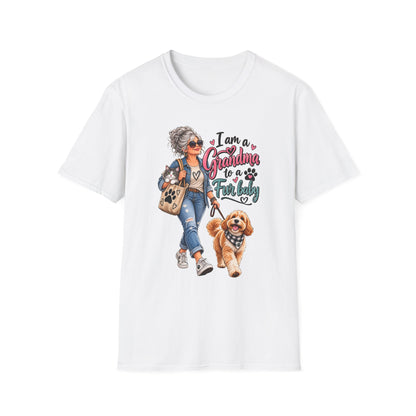 Grandma to a Fur Baby T-Shirt — Cute Pet Lover Grandma Tee