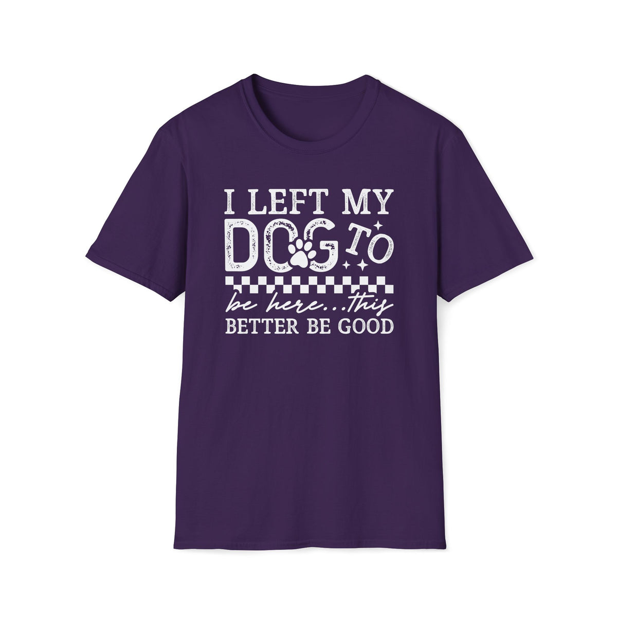 Funny Dog Shirt – Soft Cotton Tee for Pet Lovers