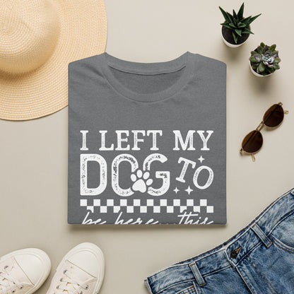 Funny Dog Shirt – Soft Cotton Tee for Pet Lovers