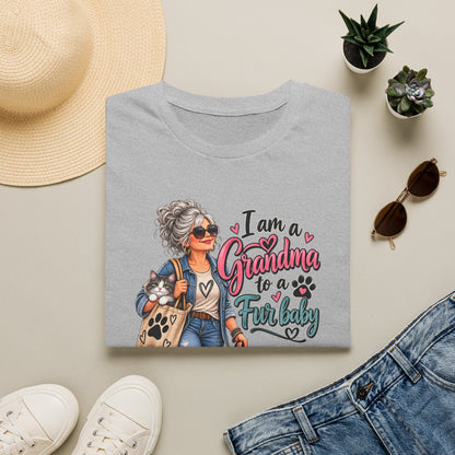 Grandma to a Fur Baby T-Shirt — Cute Pet Lover Grandma Tee
