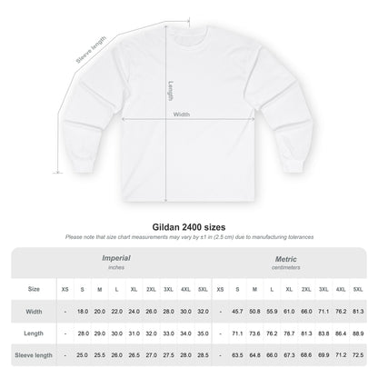 Fall Cat Graphic Long Sleeve Tee — "I Identify As A Problem" Cute Pumpkin & Leaves Shirt