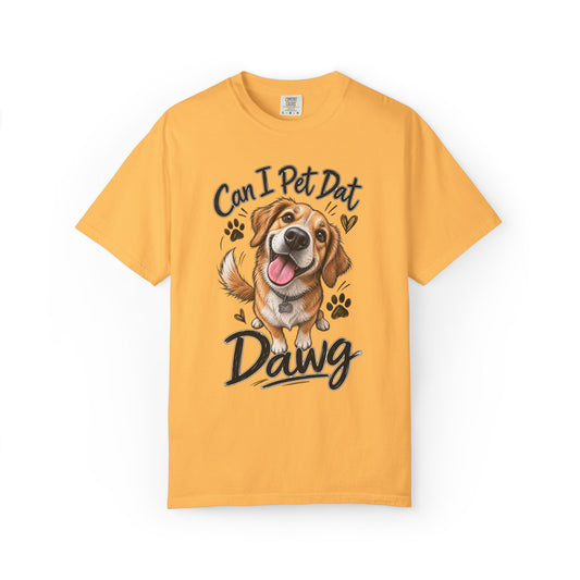 Funny Dog Shirt – Vintage Garmentdyed Cotton Tee for Pet Lovers