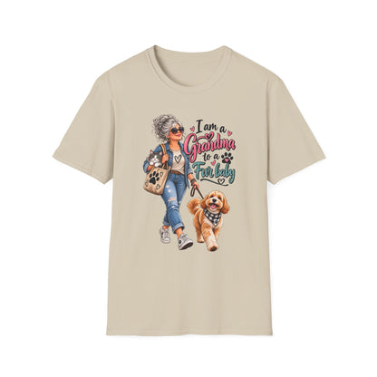 Grandma to a Fur Baby T-Shirt — Cute Pet Lover Grandma Tee