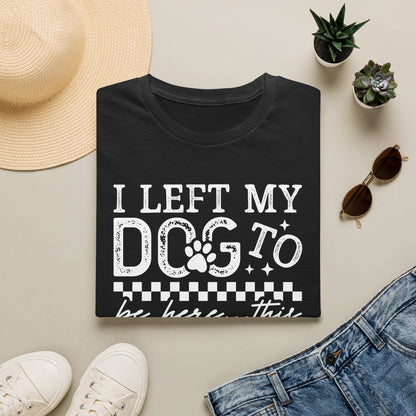 Funny Dog Shirt – Soft Cotton Tee for Pet Lovers