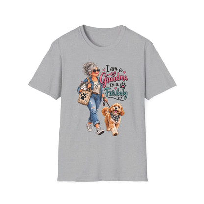 Grandma to a Fur Baby T-Shirt — Cute Pet Lover Grandma Tee