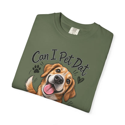 Funny Dog Shirt – Vintage Garmentdyed Cotton Tee for Pet Lovers