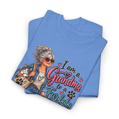 Grandma Walking Dog T-Shirt — "I Am a Grandma for a Friendly" Graphic Tee