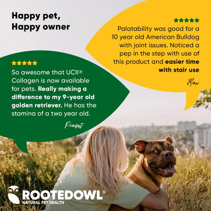 Dog Joint Supplement – Ucii Collagen for Mobility & Muscle Recovery