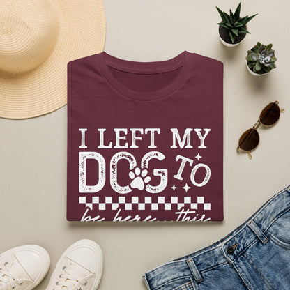 Funny Dog Shirt – Soft Cotton Tee for Pet Lovers