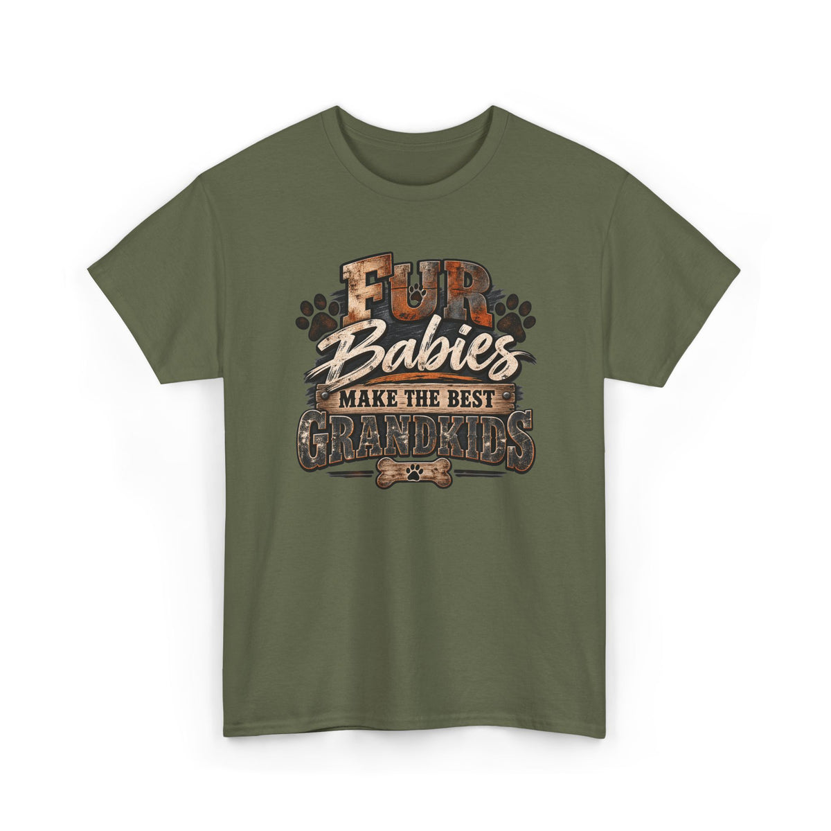 Fur Babies Make the Best Grandkids T-Shirt