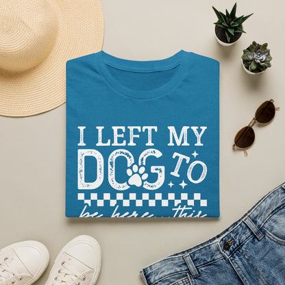 Funny Dog Shirt – Soft Cotton Tee for Pet Lovers