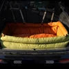 Dog Car Seat Bed – Elevated Padded Luxury Back Seat Travel