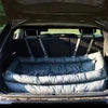 Dog Car Seat Bed – Elevated Padded Luxury Back Seat Travel