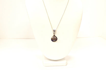 No Longer By My Side But Forever In My Heart Silver Necklace, Loved Pet Memorial Jewelry Gift For Her, Sympathy Pet Remembrance