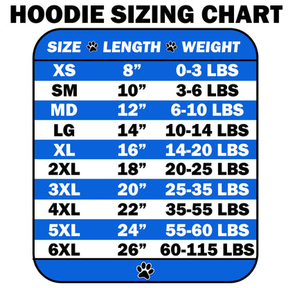 Halloween Costume Pet Hoodie "The M Costume"